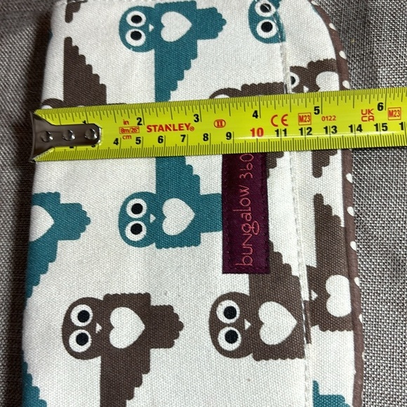 Bungalow 360 Wristlet Wallet Clutch Bag Owl - Picture 8 of 12